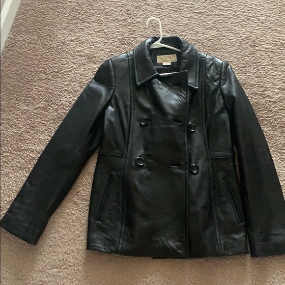 Michael Kors leather jacket - Picture 1 of 3